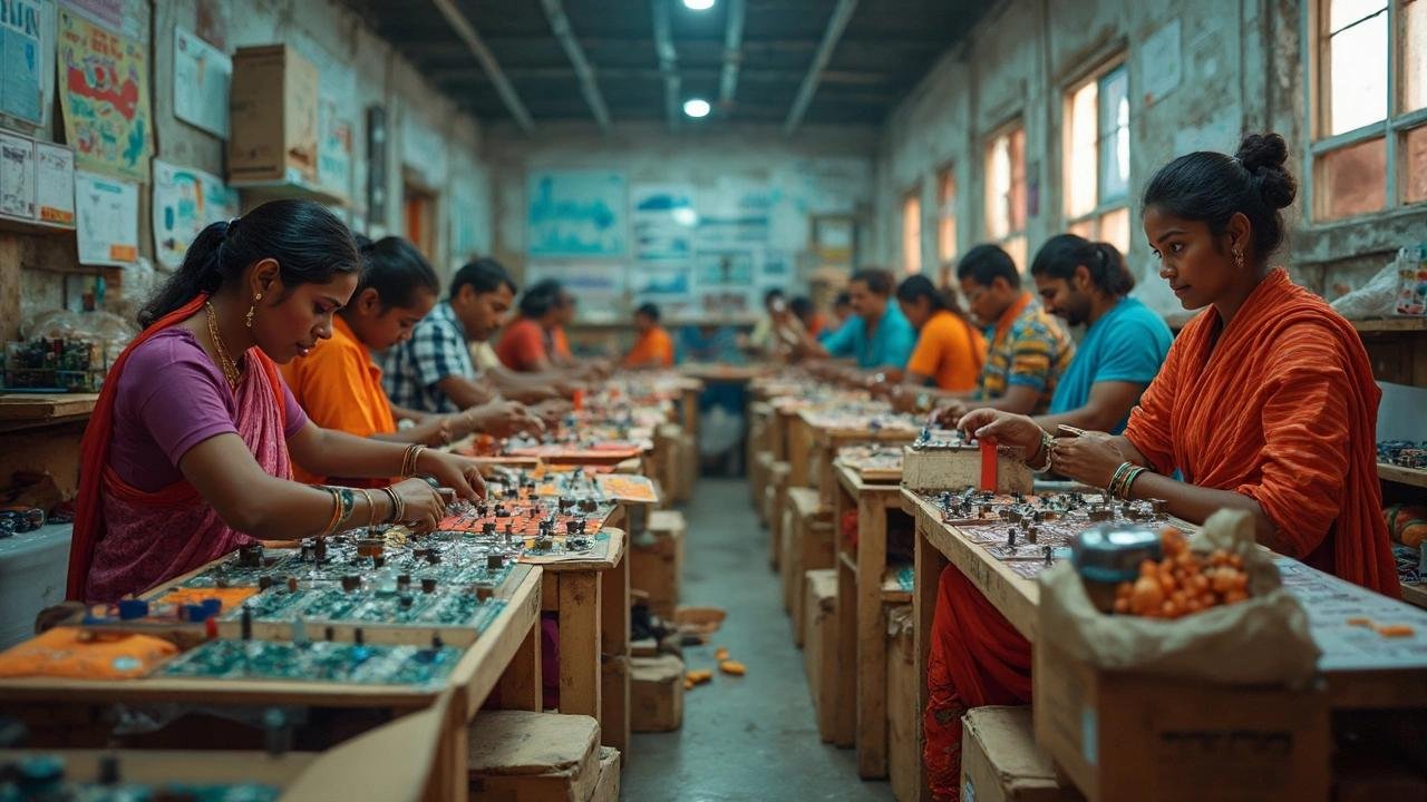 Indian business owner completing MSME Udyam registration online